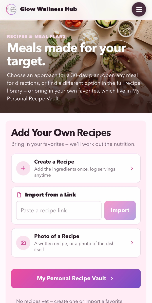 Recipe Import