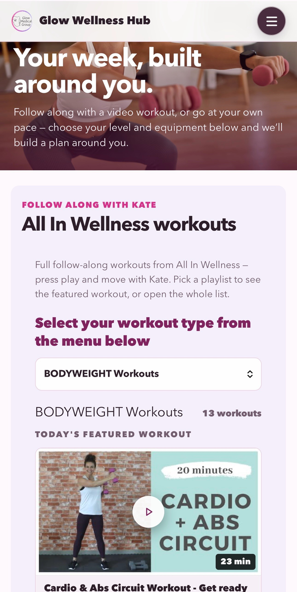 Workouts